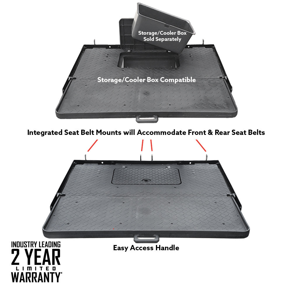 Rear Seat Fold-Out View