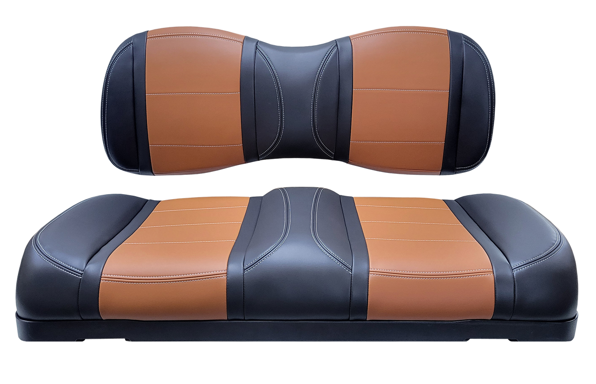 Yamaha Drive 2 Deluxe Touring Seat Cushions - Black/Brown